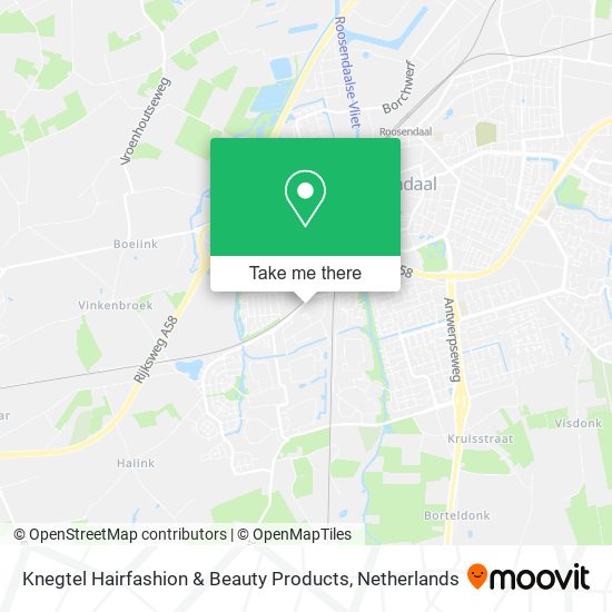 Knegtel Hairfashion & Beauty Products map