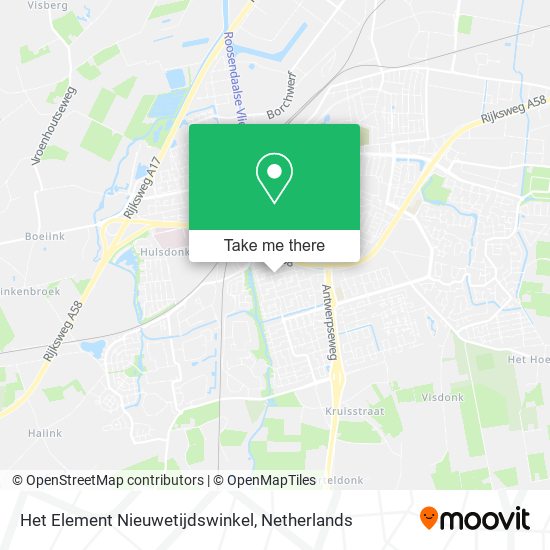 Het Element Nieuwetijdswinkel map