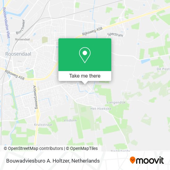 Bouwadviesburo A. Holtzer map