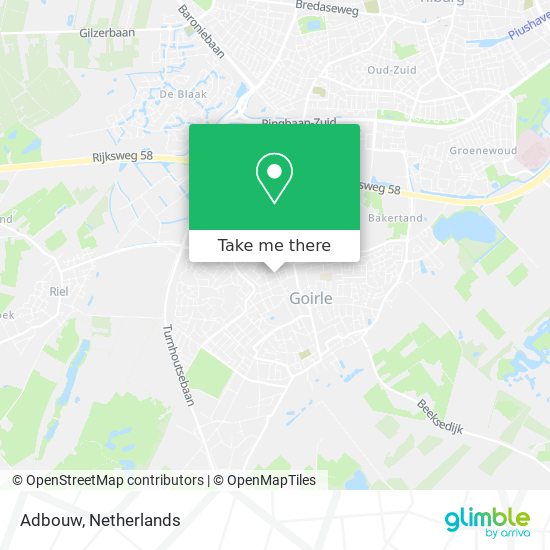 Adbouw map