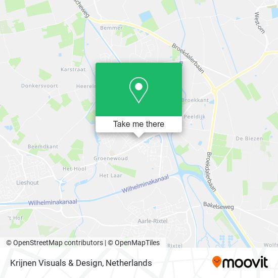 Krijnen Visuals & Design map