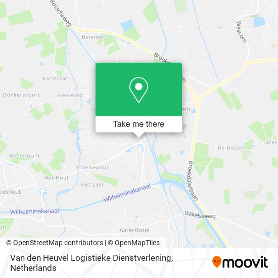 Van den Heuvel Logistieke Dienstverlening map