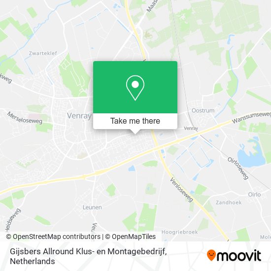 Gijsbers Allround Klus- en Montagebedrijf map