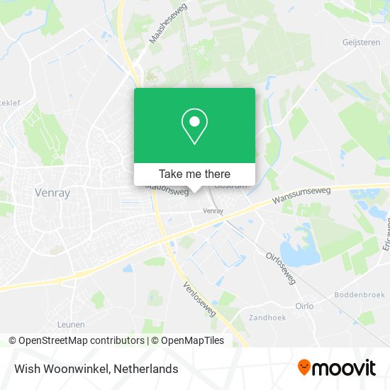 Wish Woonwinkel map