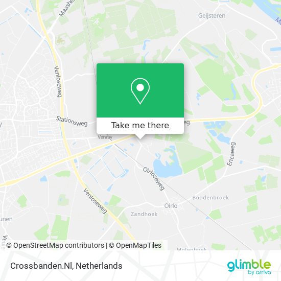 Crossbanden.Nl map