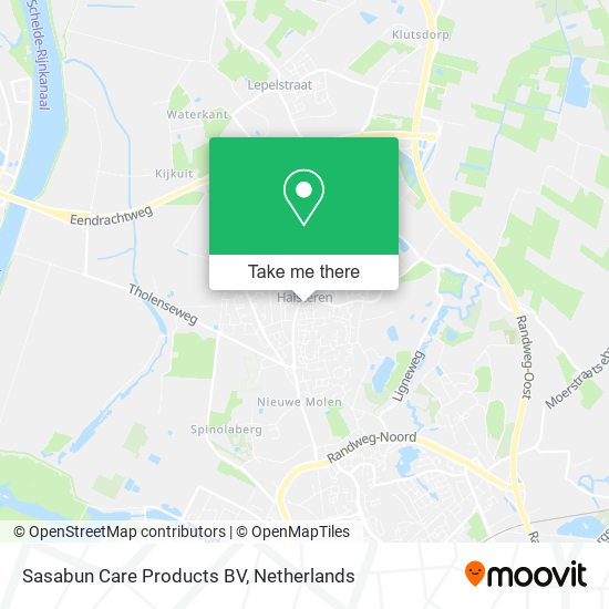 Sasabun Care Products BV map