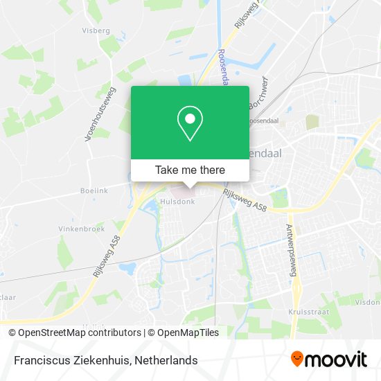 Franciscus Ziekenhuis map