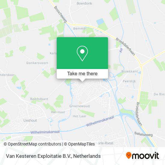 Van Kesteren Exploitatie B.V. map