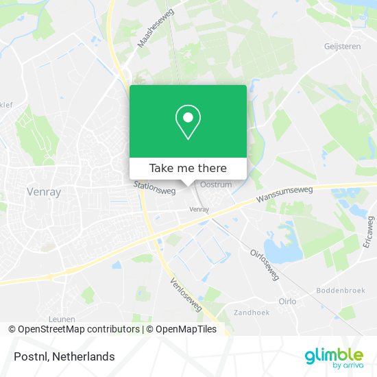 Postnl map