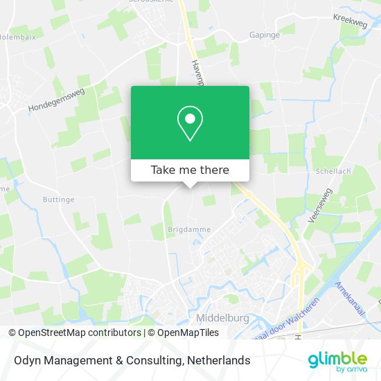 Odyn Management & Consulting map