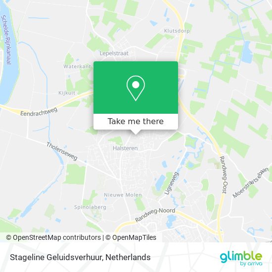 Stageline Geluidsverhuur map