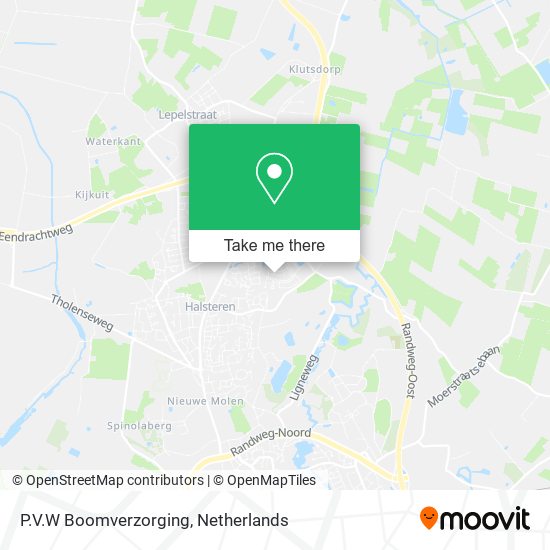 P.V.W Boomverzorging map