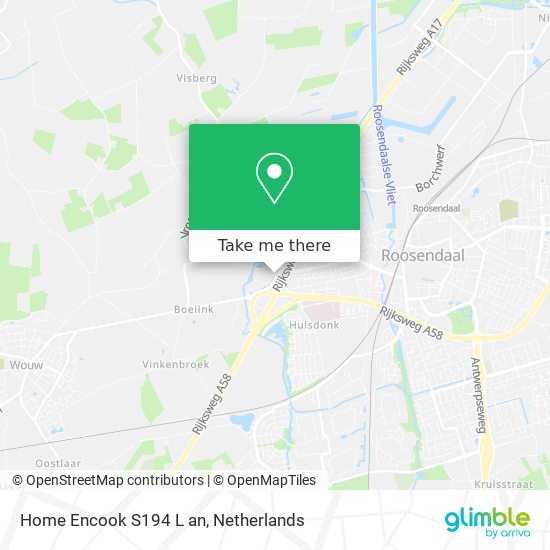 Home Encook S194 L an map