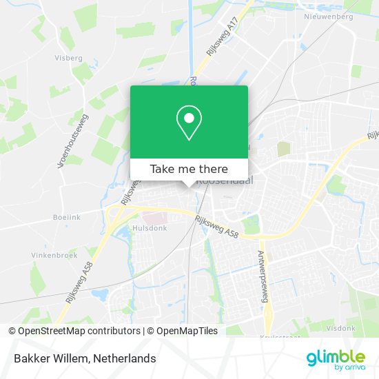 Bakker Willem map