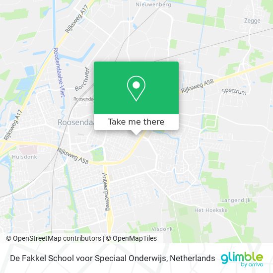 De Fakkel School voor Speciaal Onderwijs map