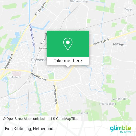 Fish Kibbeling Karte