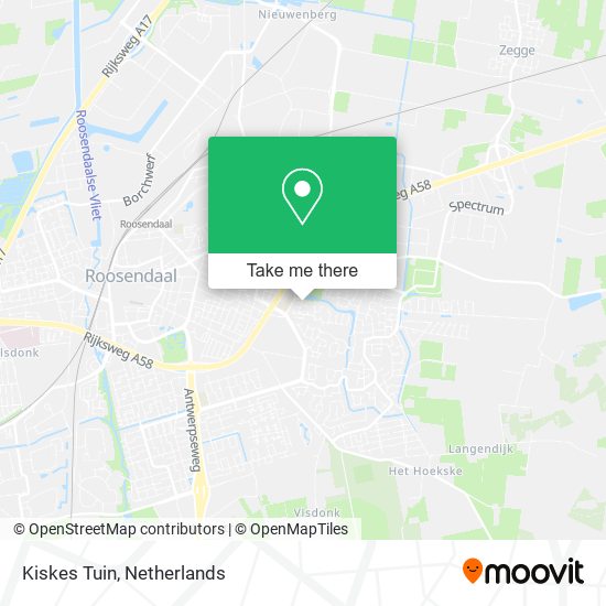 Kiskes Tuin map