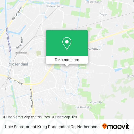 Unie Secretariaat Kring Roosendaal De map