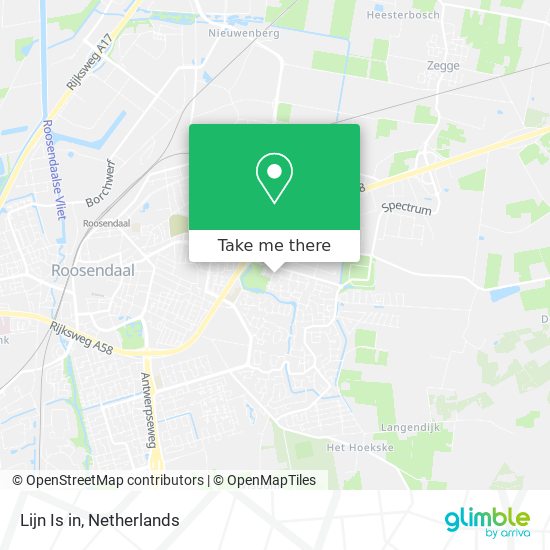 Lijn Is in map