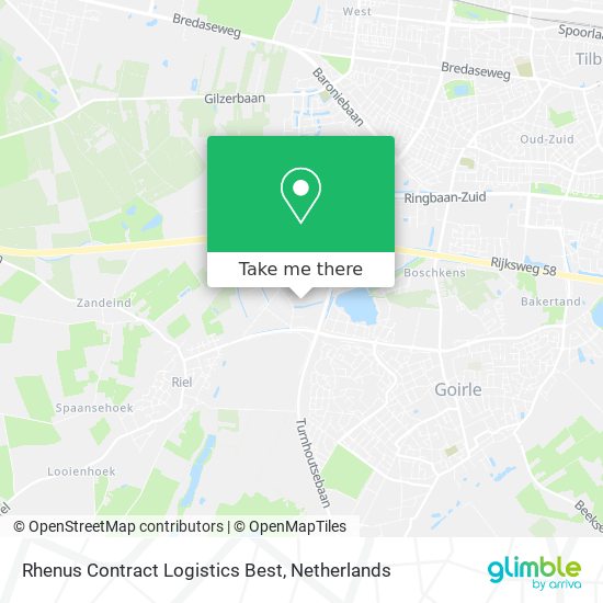 Rhenus Contract Logistics Best map