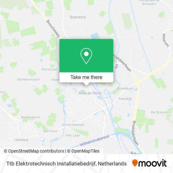 Ttb Elektrotechnisch Installatiebedrijf map