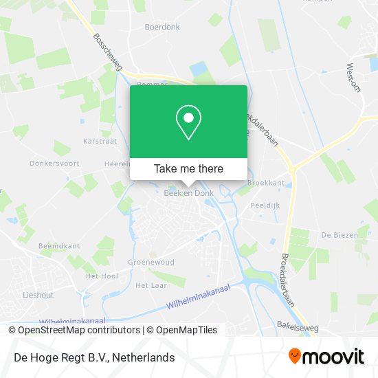 De Hoge Regt B.V. map