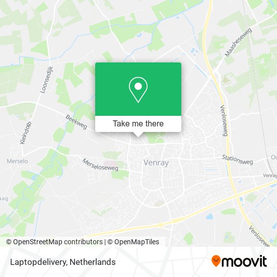 Laptopdelivery map