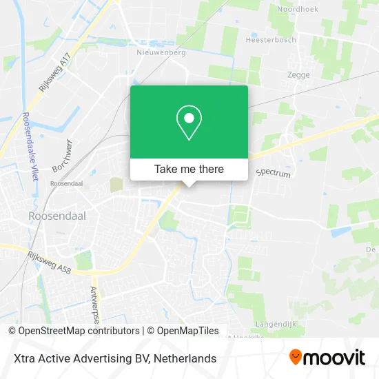 Xtra Active Advertising BV map