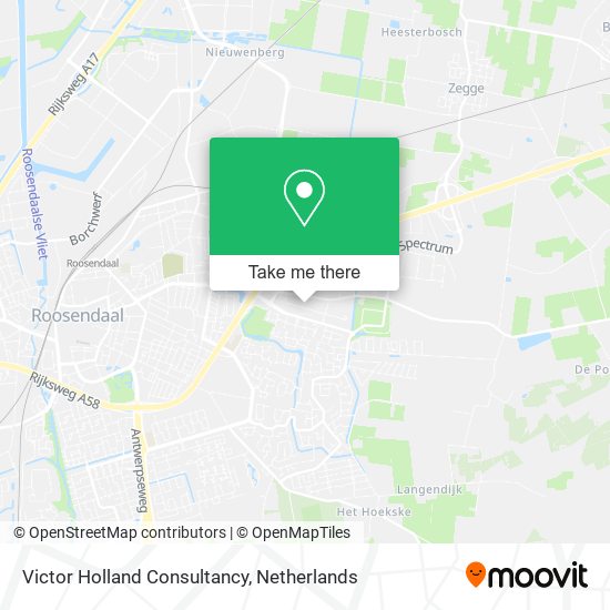 Victor Holland Consultancy map