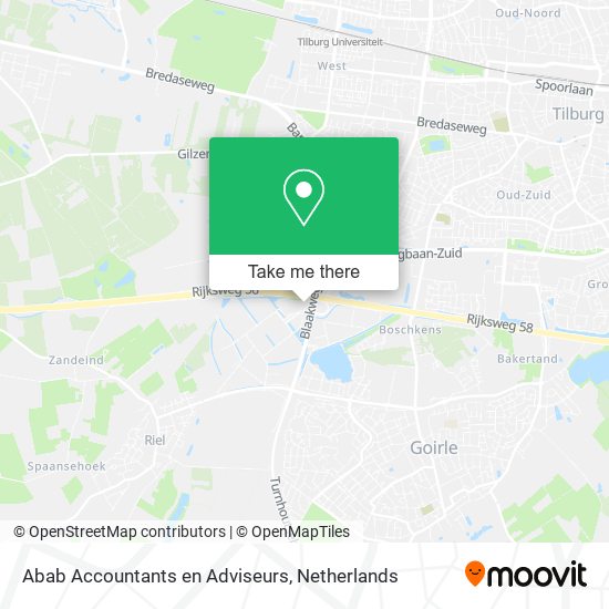 Abab Accountants en Adviseurs map