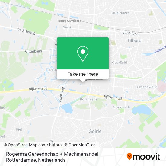 Rogerma Gereedschap + Machinehandel Rotterdamse Karte