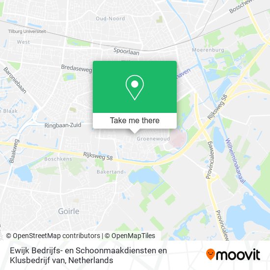 Ewijk Bedrijfs- en Schoonmaakdiensten en Klusbedrijf van map