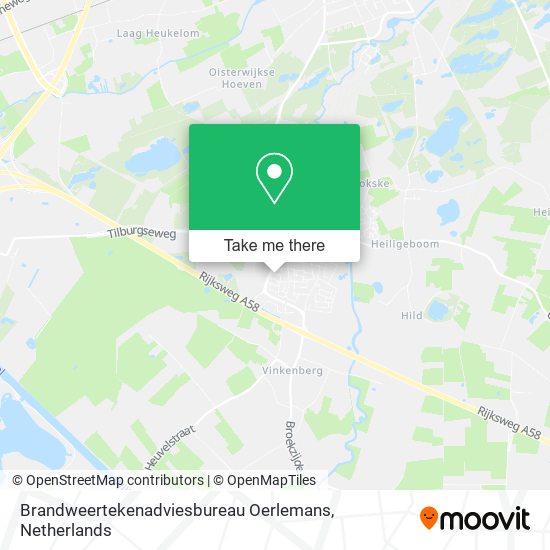 Brandweertekenadviesbureau Oerlemans Karte