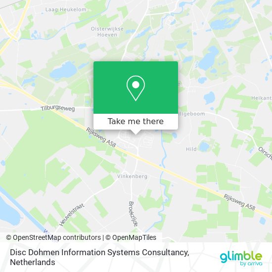 Disc Dohmen Information Systems Consultancy map