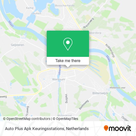 Auto Plus Apk Keuringsstations Karte