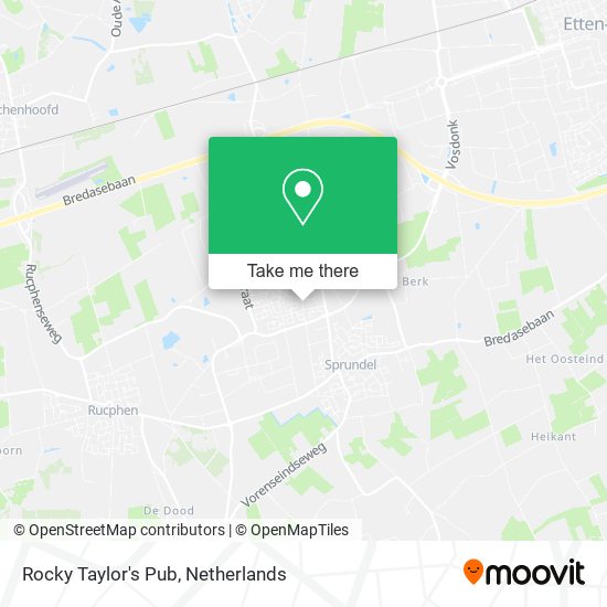 Rocky Taylor's Pub map