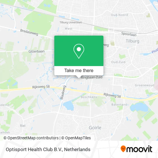 Optisport Health Club B.V. map