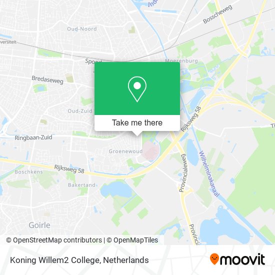 Koning Willem2 College map