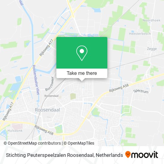 Stichting Peuterspeelzalen Roosendaal Karte