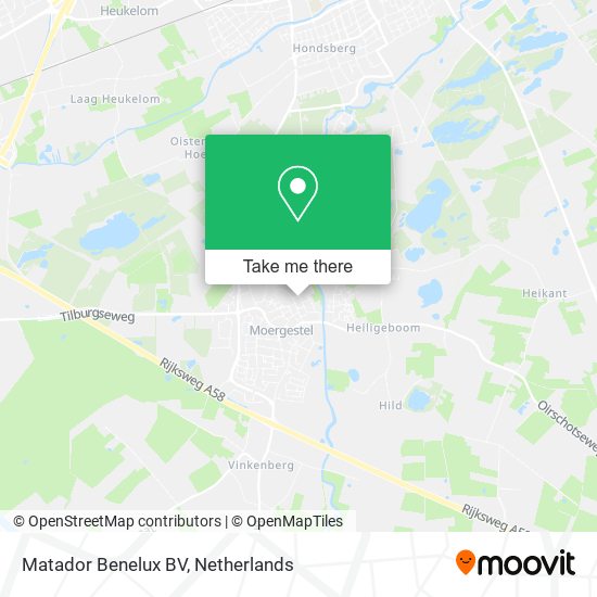 Matador Benelux BV map