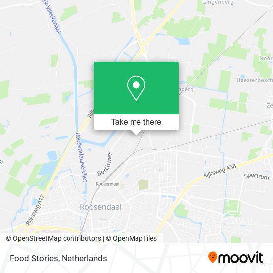 Food Stories map