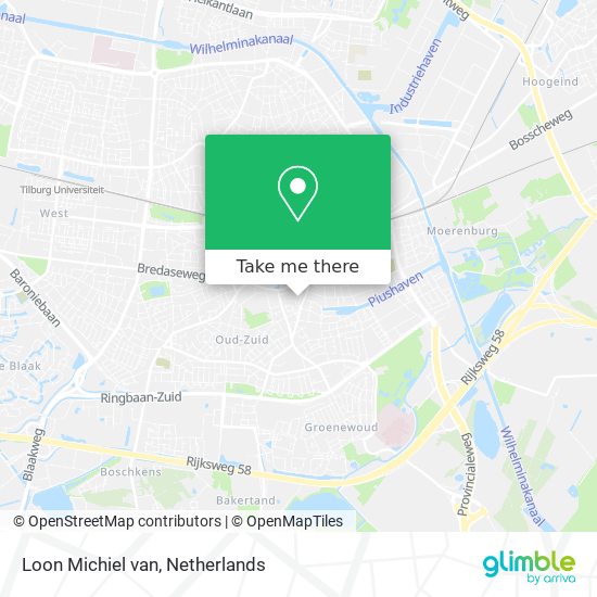 Loon Michiel van map
