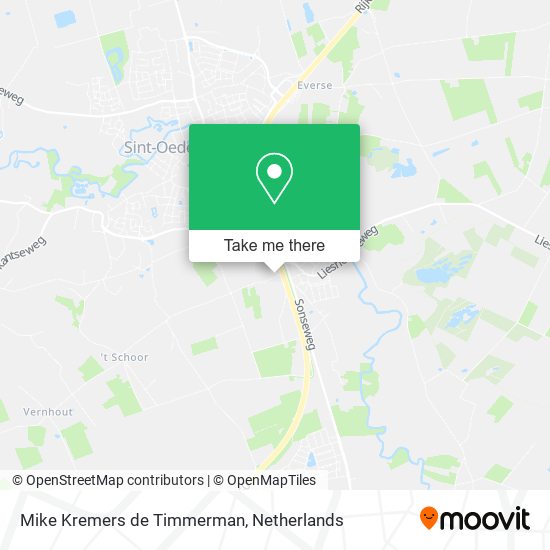 Mike Kremers de Timmerman map