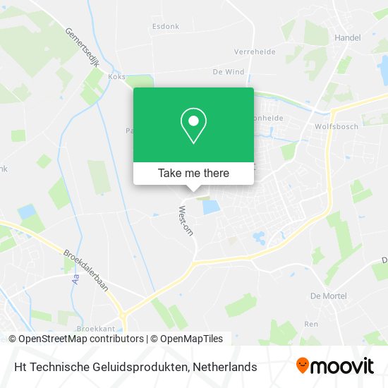 Ht Technische Geluidsprodukten map