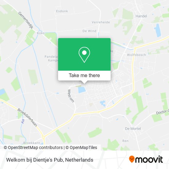 Welkom bij Dientje's Pub map