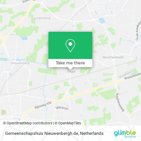 Gemeenschapshuis Nieuwenbergh de map