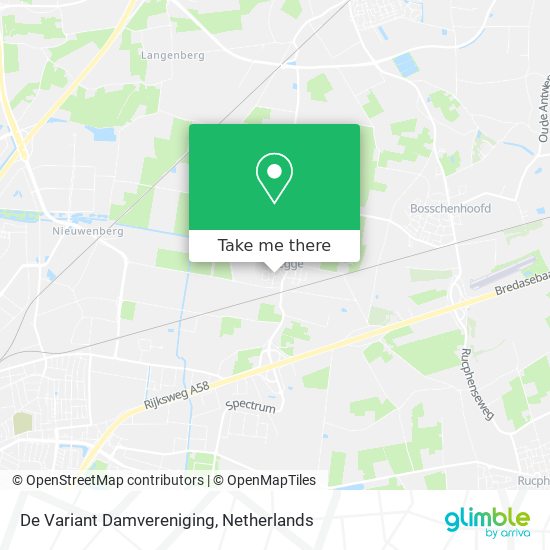 De Variant Damvereniging map