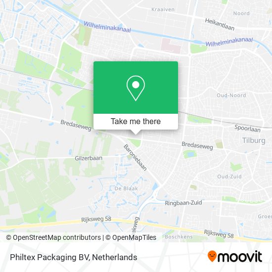 Philtex Packaging BV map