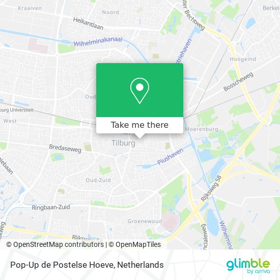 Pop-Up de Postelse Hoeve Karte