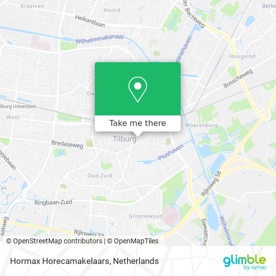 Hormax Horecamakelaars Karte
